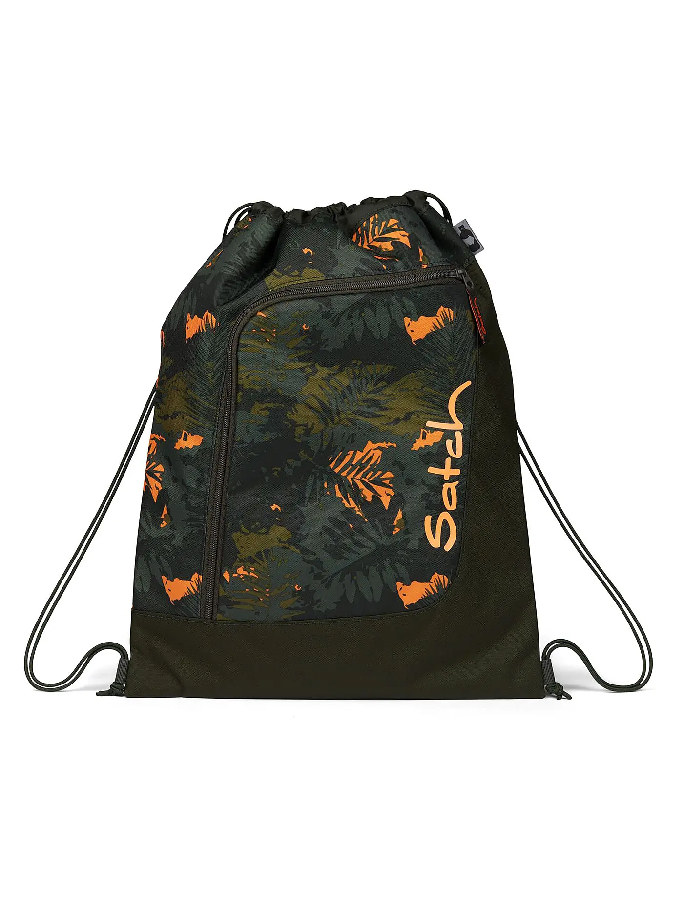 SATCH | Sportbeutel Bloomy Breeze | schwarz